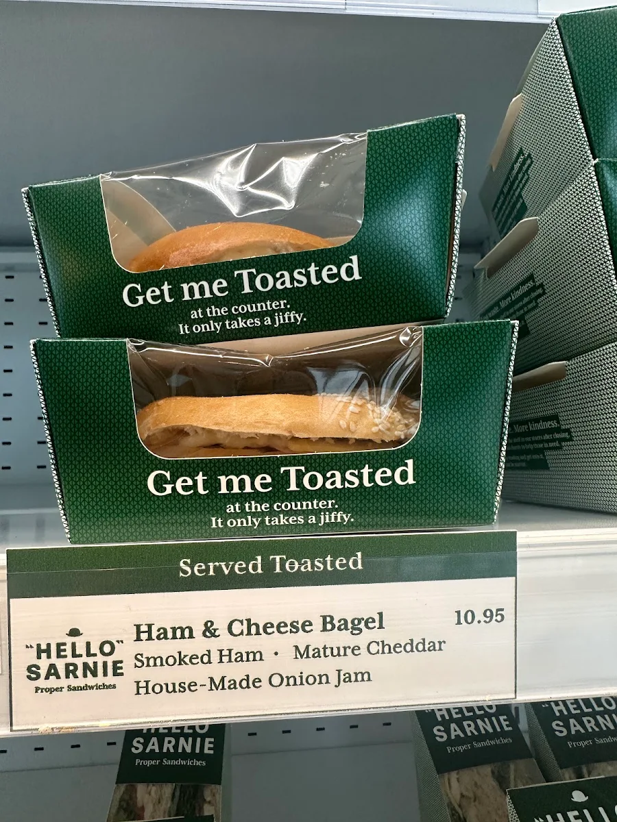 Menu, Hello Sarnie