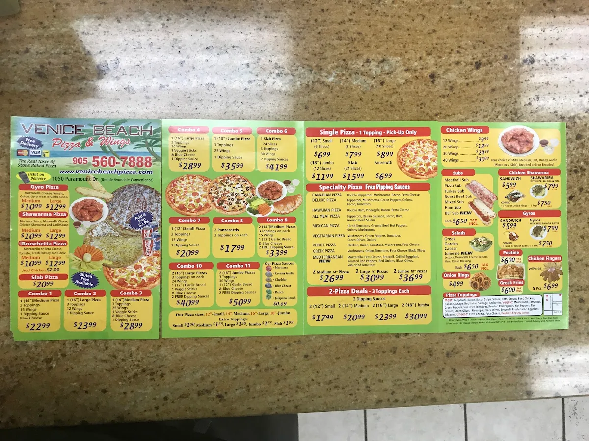 Menu photo 1