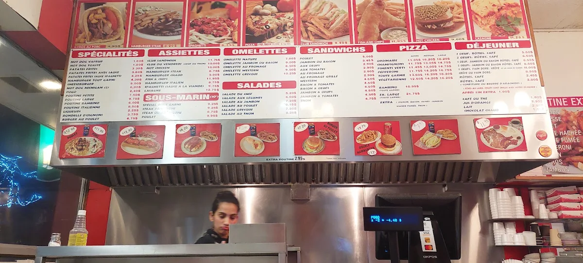 Menu, Nouveau Système Beaubien