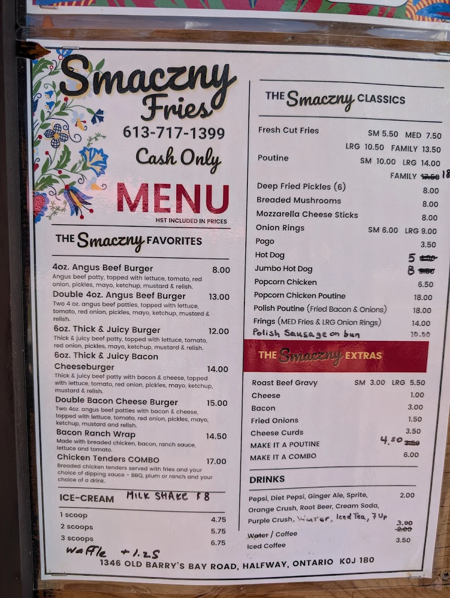 Menu photo 1