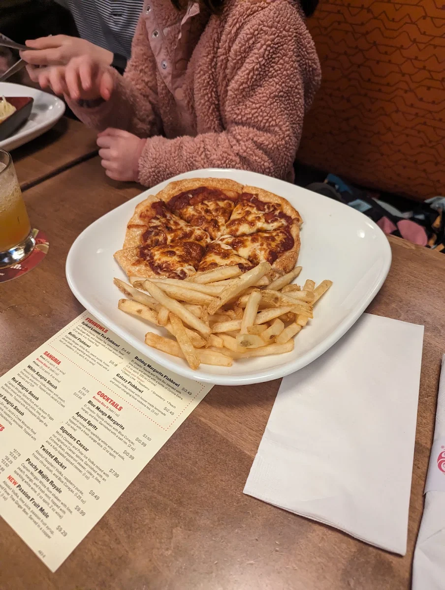 Menu, Boston Pizza