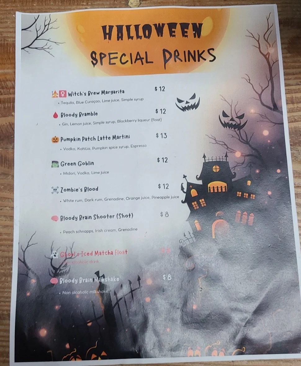 Menu, Hyderabadi Biryani Lounge