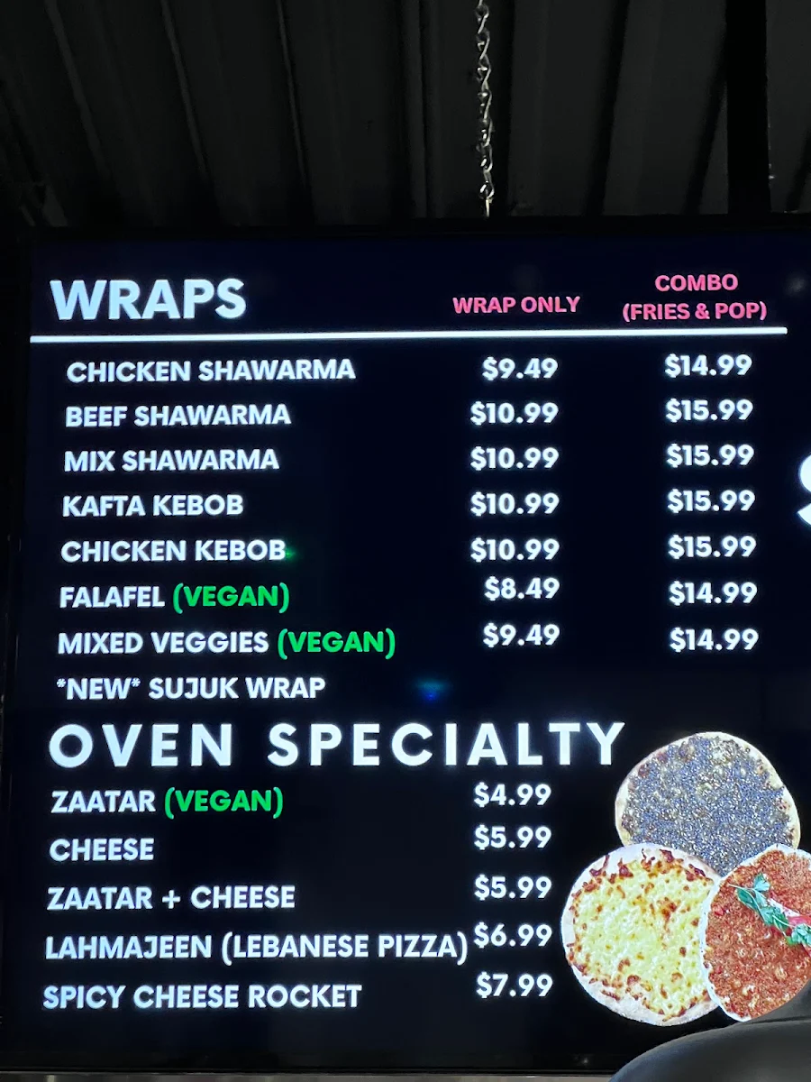 Menu photo 1