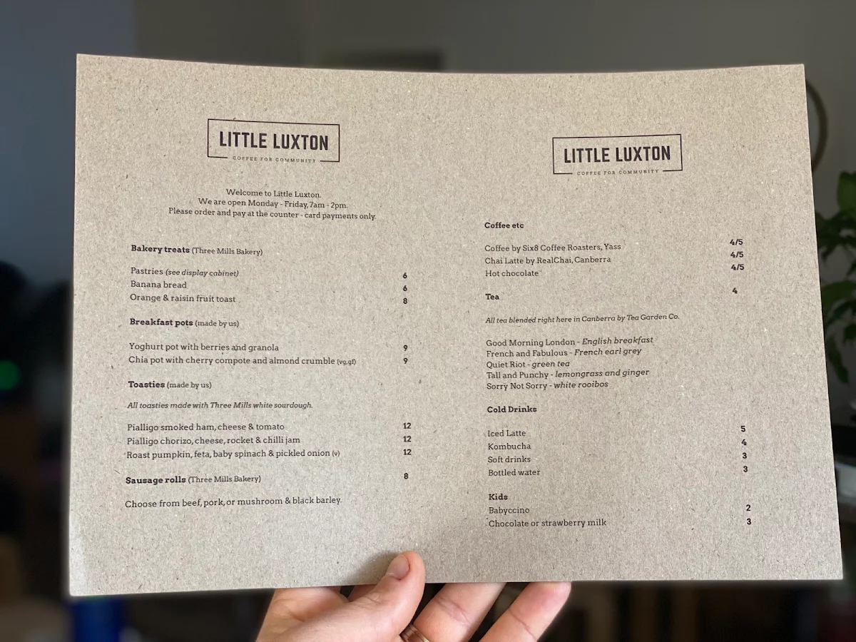Menu photo 1
