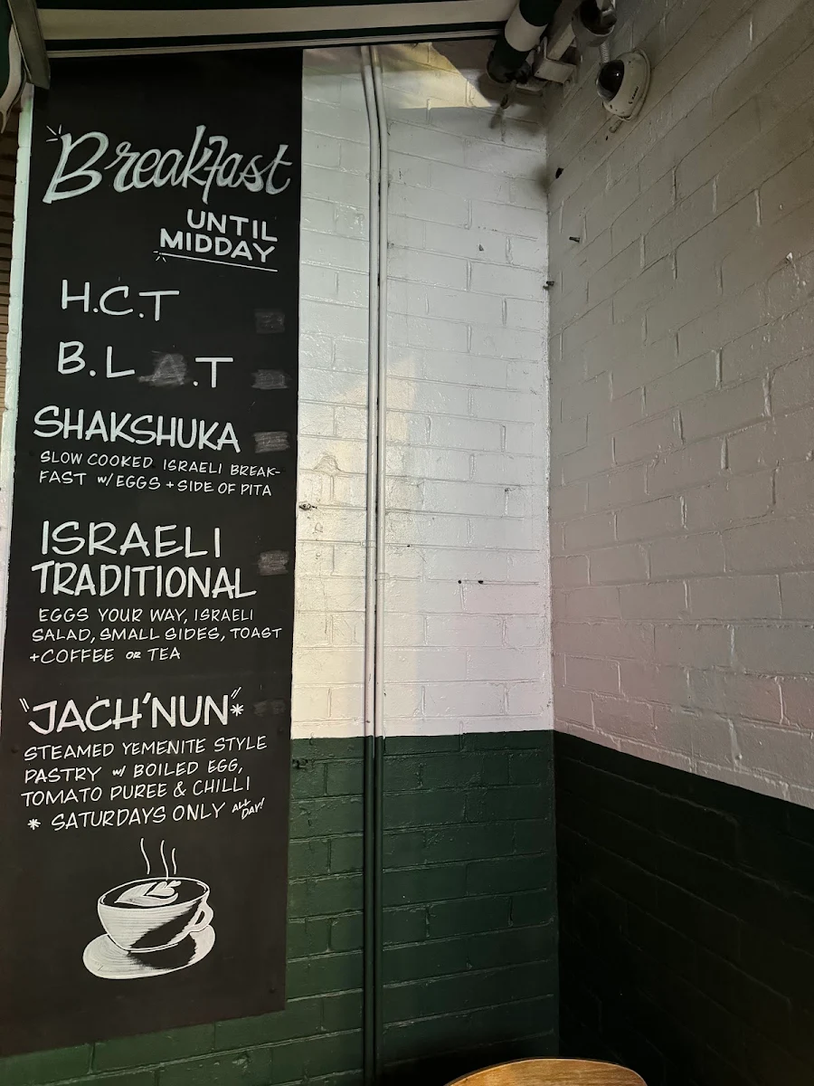 Menu, ChiChi's