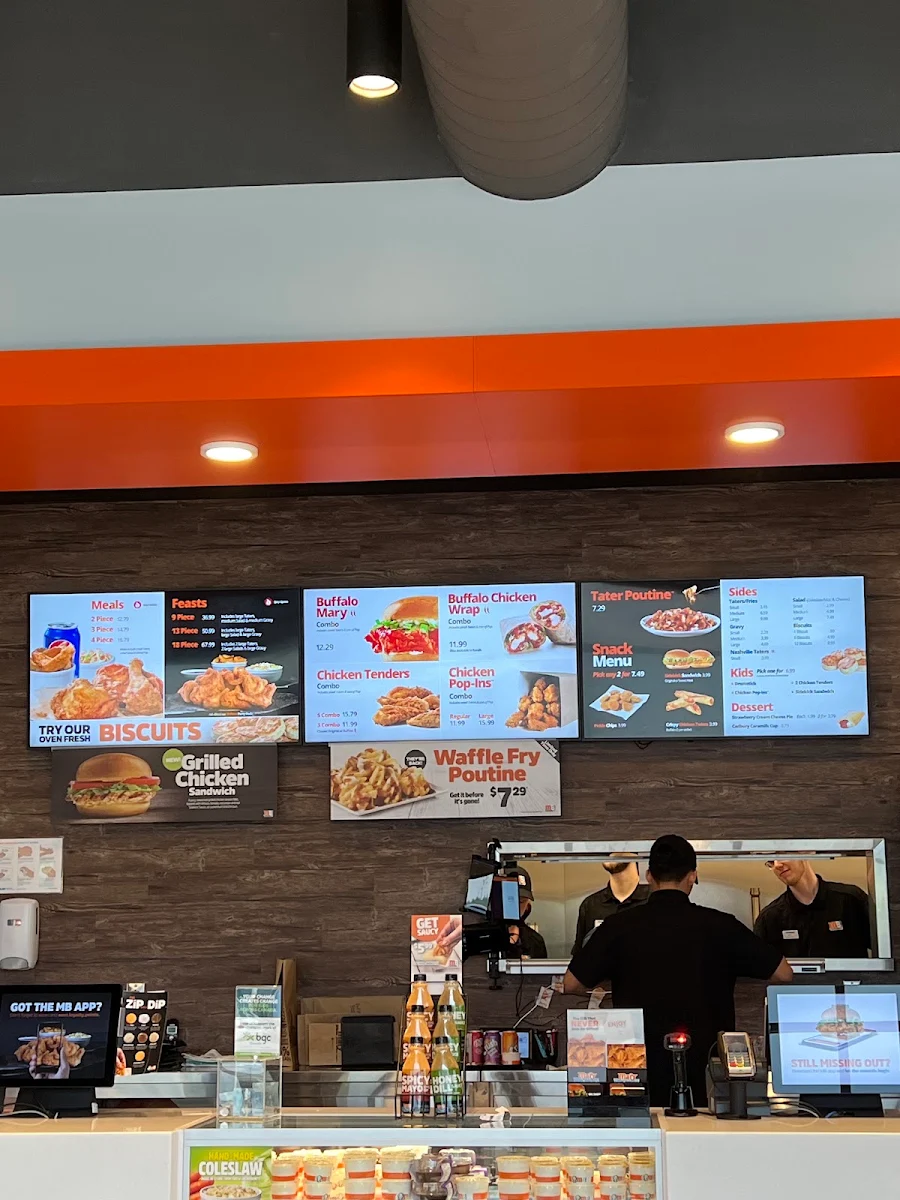 Menu, Mary Brown's Chicken