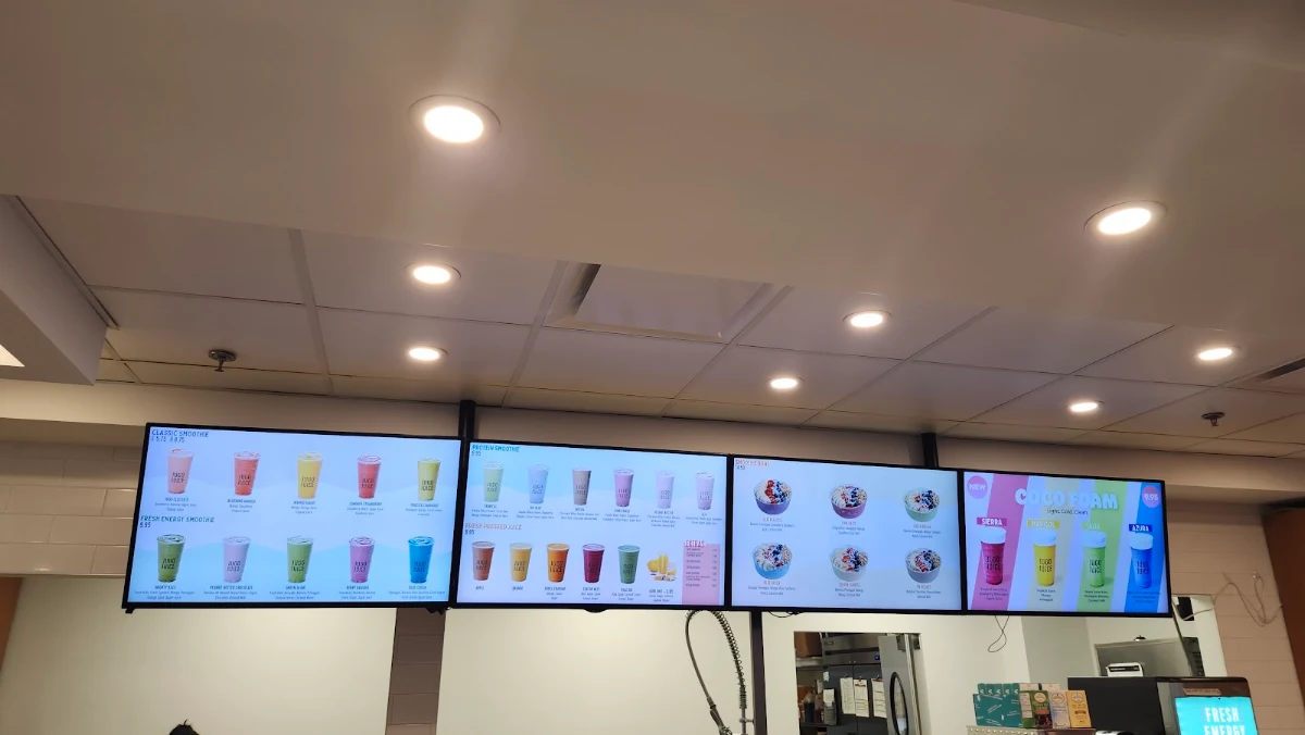 Menu, Jugo Juice