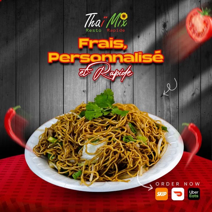 Menu, Thaï Mix Repentigny