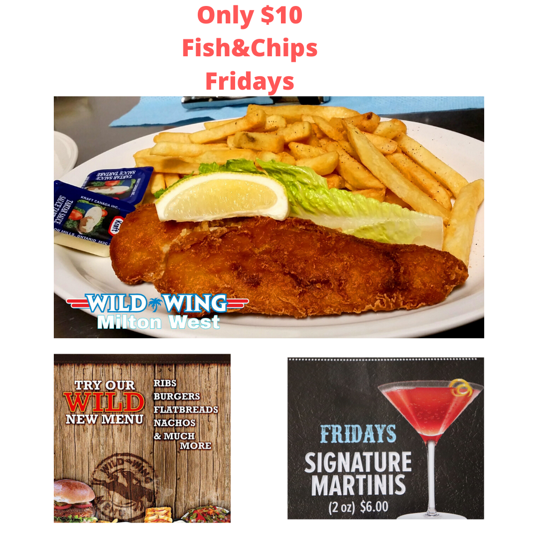 Menu, Wild Wing