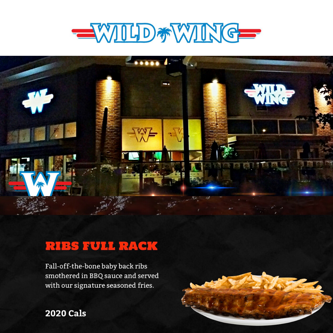 Menu, Wild Wing