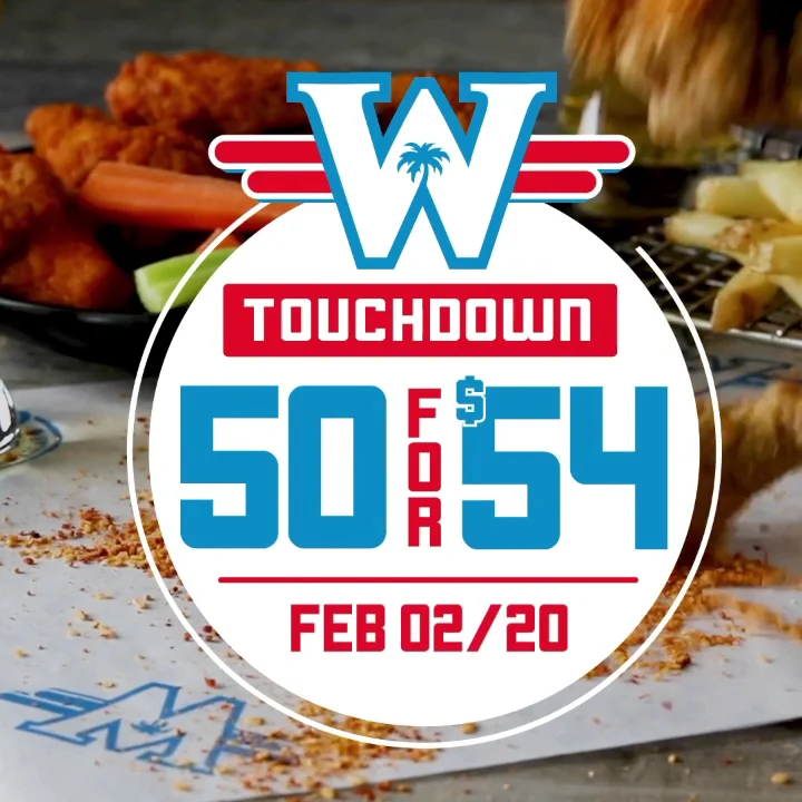 Menu, Wild Wing