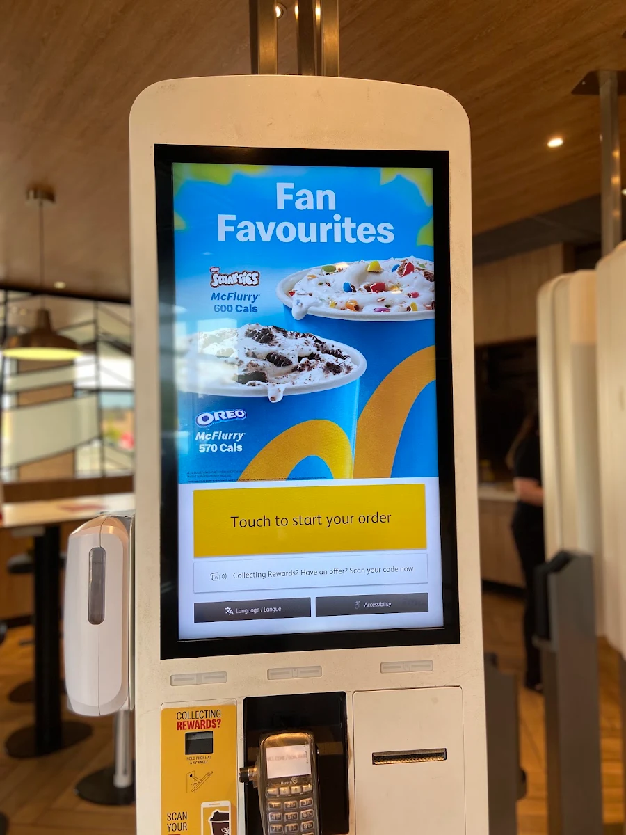 Menu, McDonald's