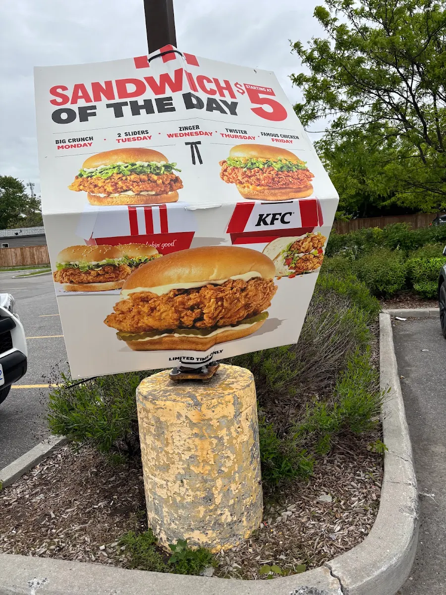 Menu, KFC