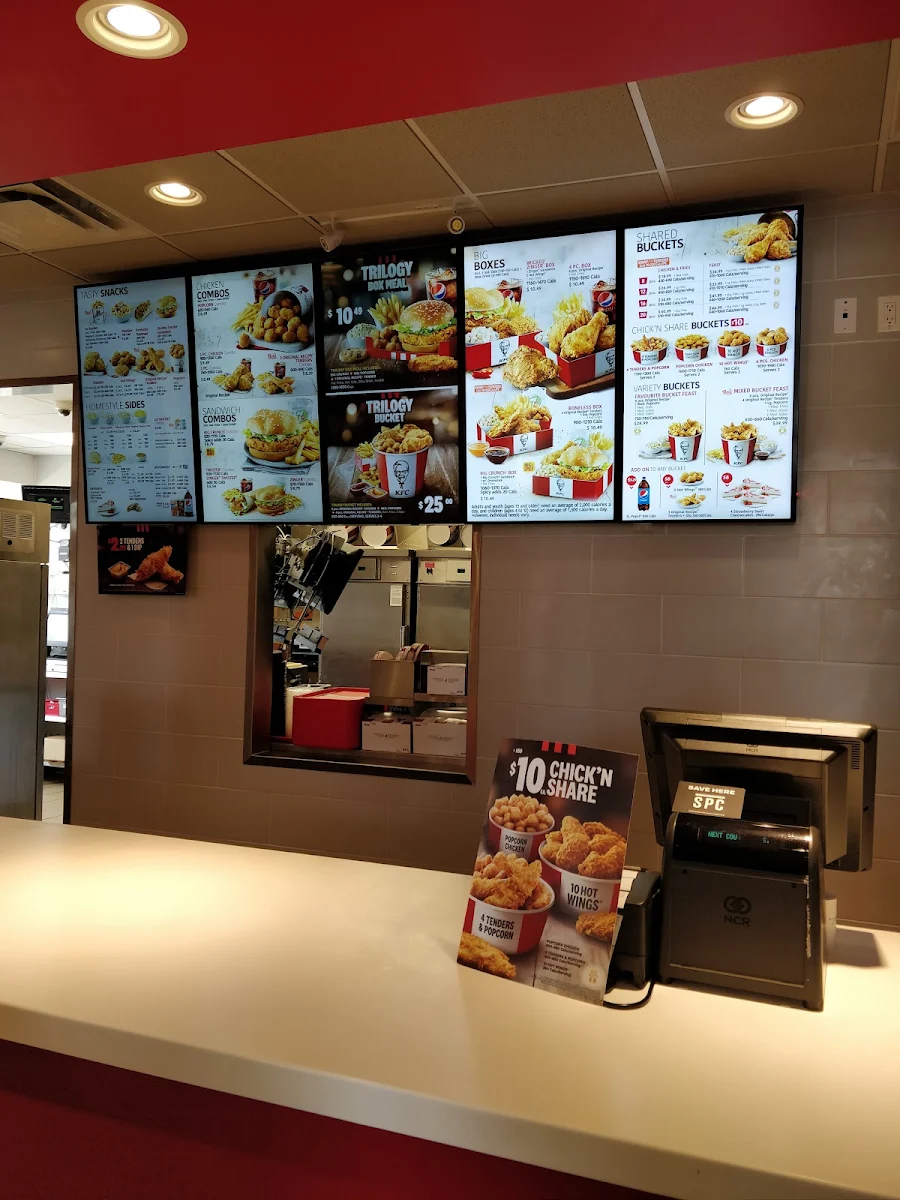 Menu, KFC