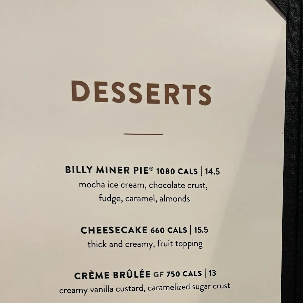 Menu, The Keg Steakhouse + Bar - Niagara Falls - Fallsview Blvd.