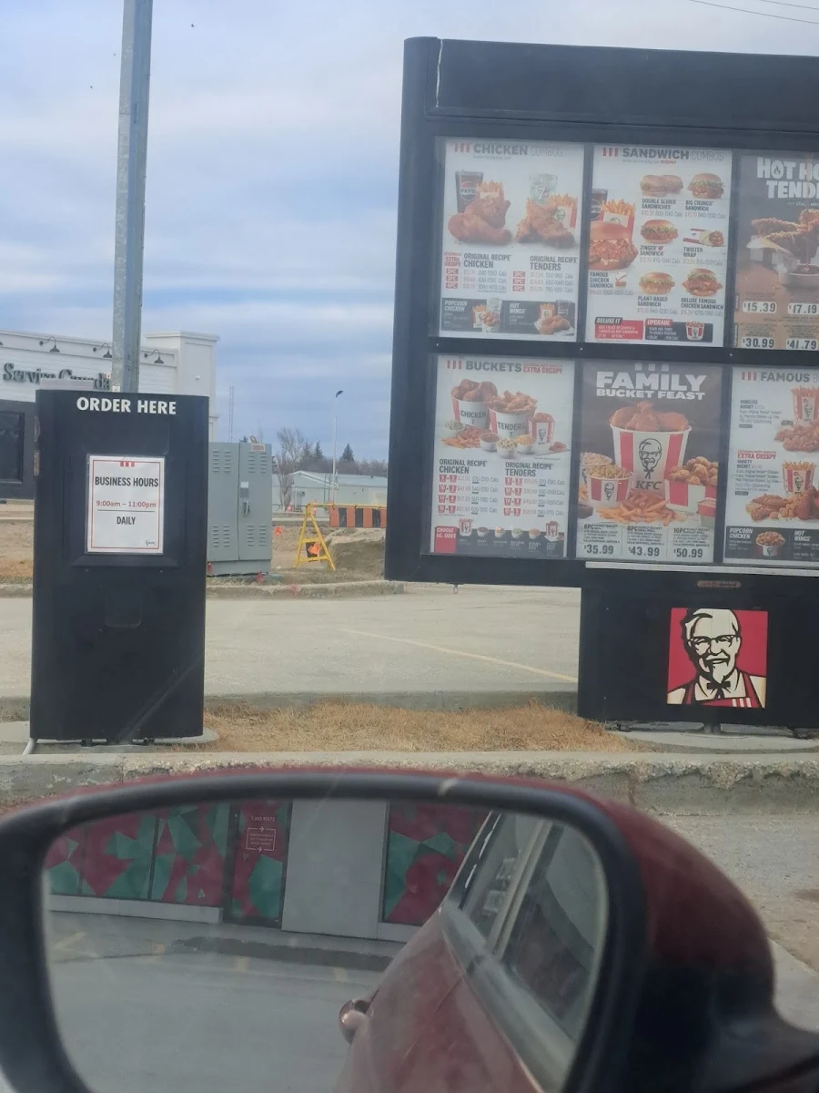 Menu, KFC
