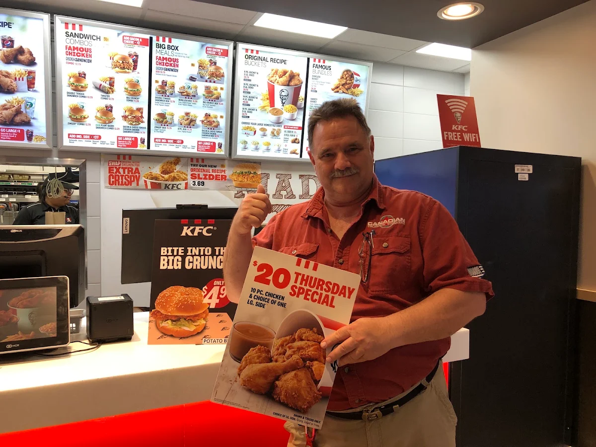 Menu, KFC