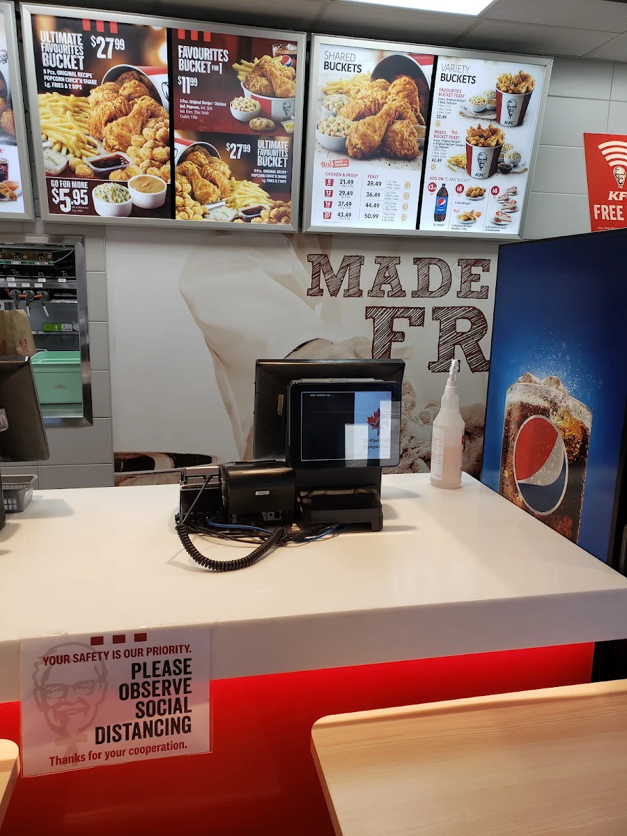 Menu, KFC
