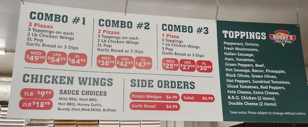 Menu photo 1