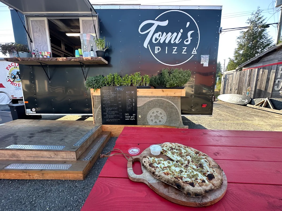 Menu, Tomi’s pizza