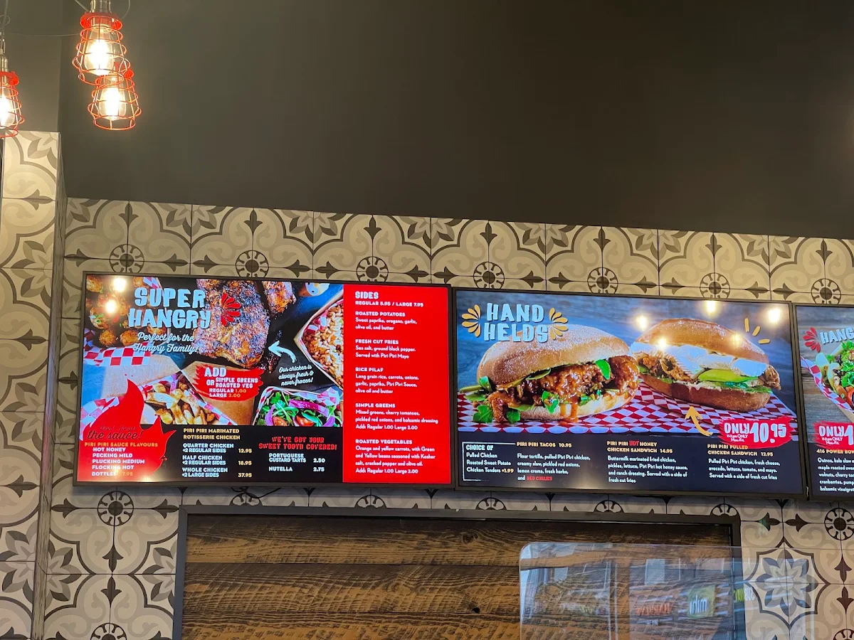Menu, Hangry Chicken