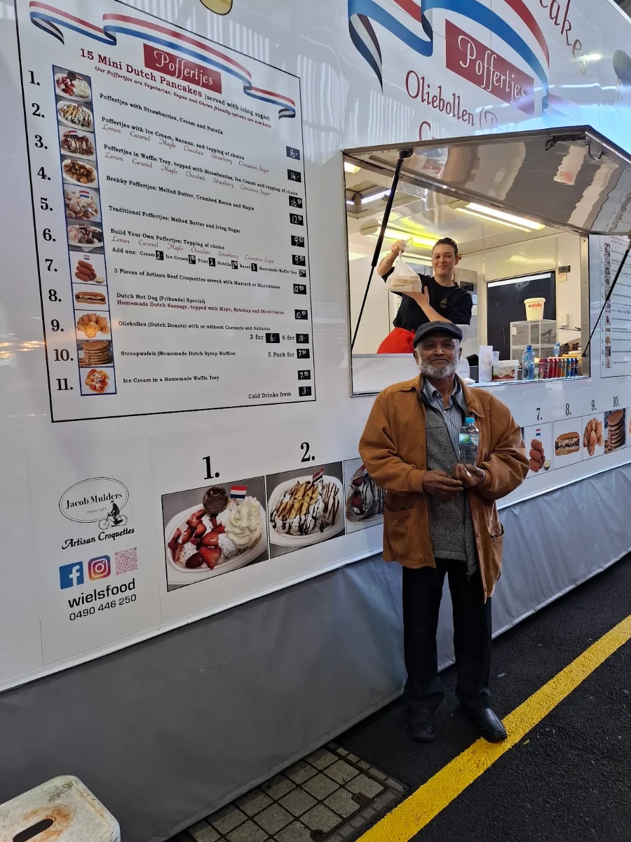 Menu, Dutch Poffertjes