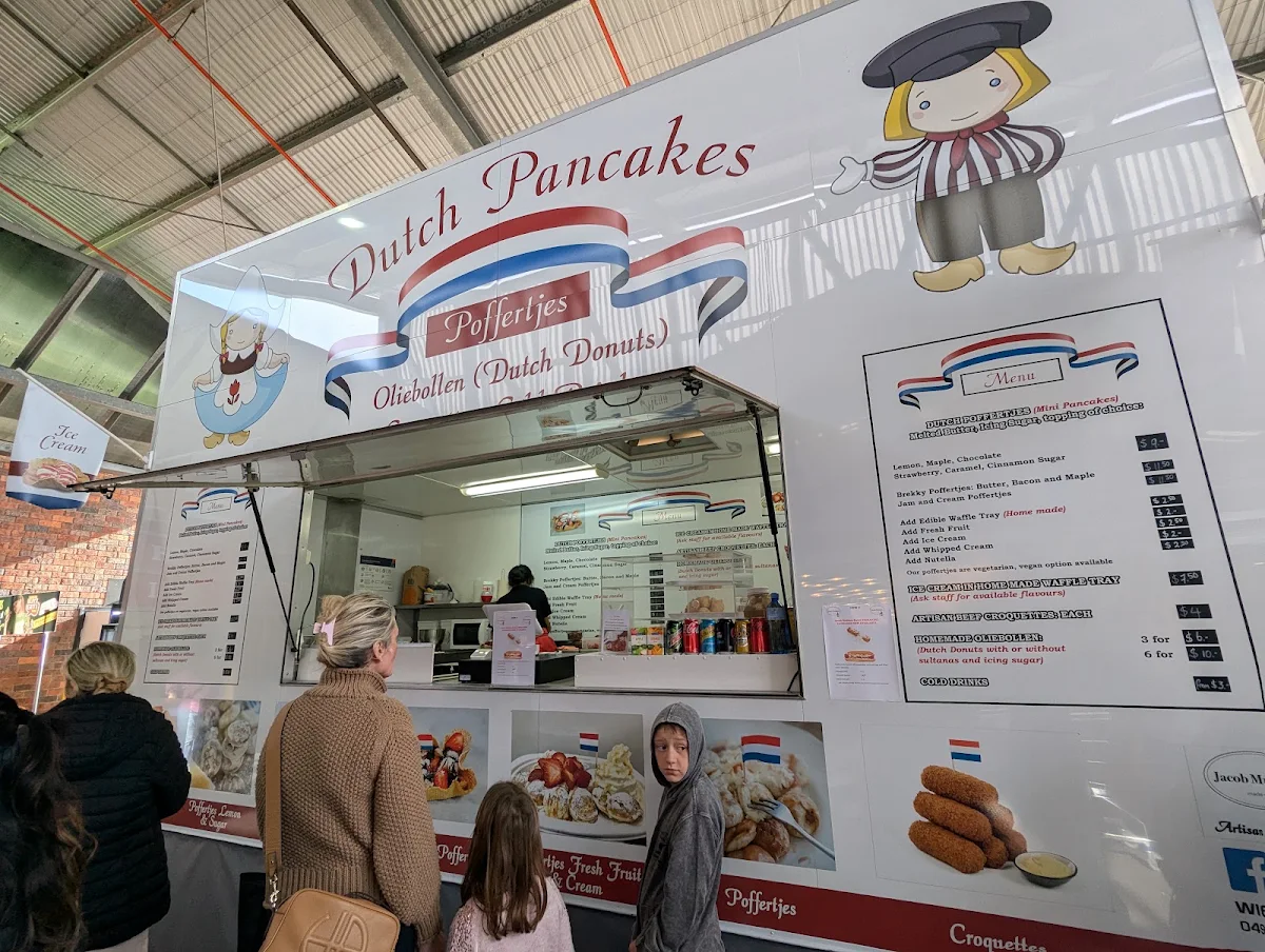 Menu, Dutch Poffertjes