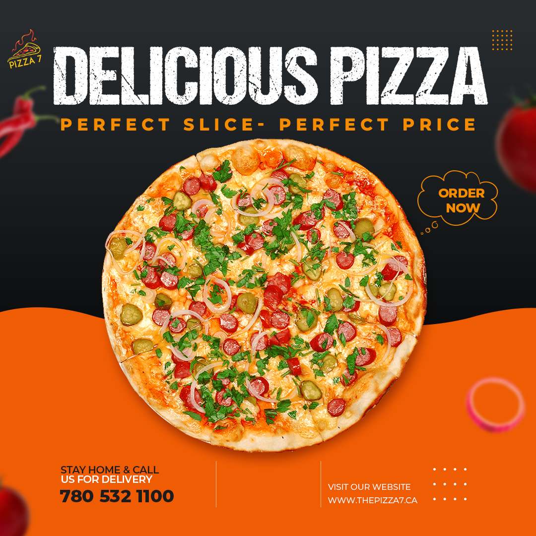 Menu, Pizza 7
