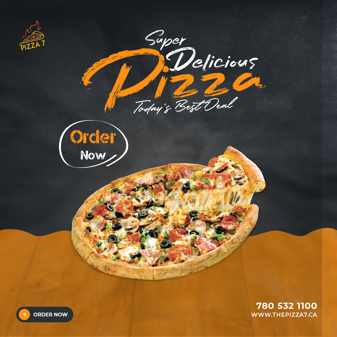 Menu, Pizza 7
