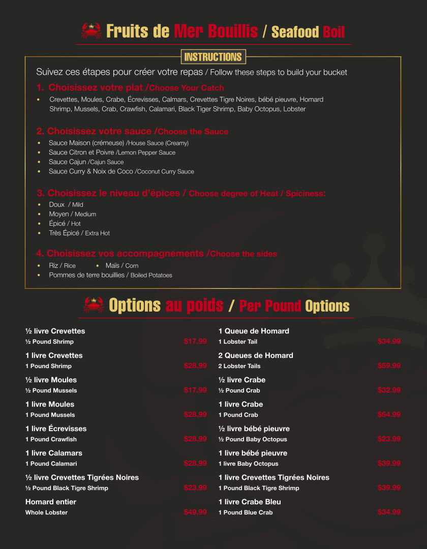 Menu photo 1