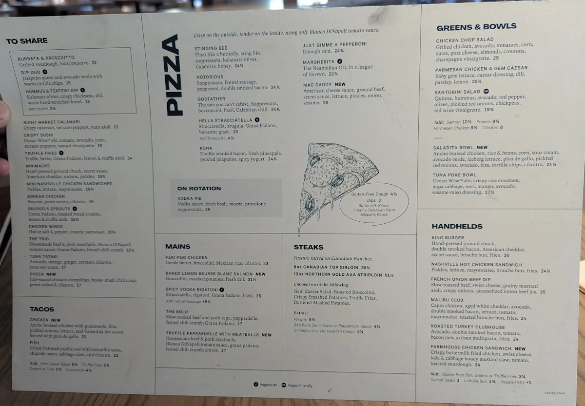 Menu photo 1