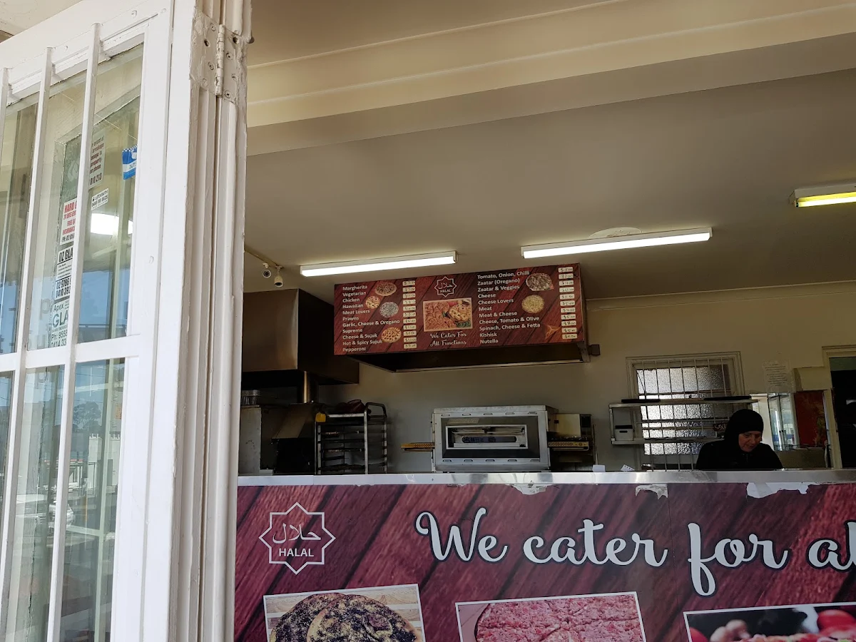 Menu, Narwee Pizza