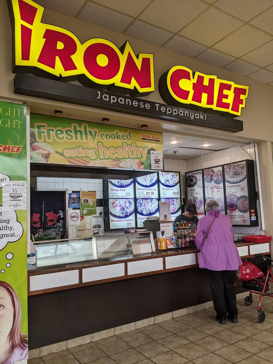 Menu, Iron Chef