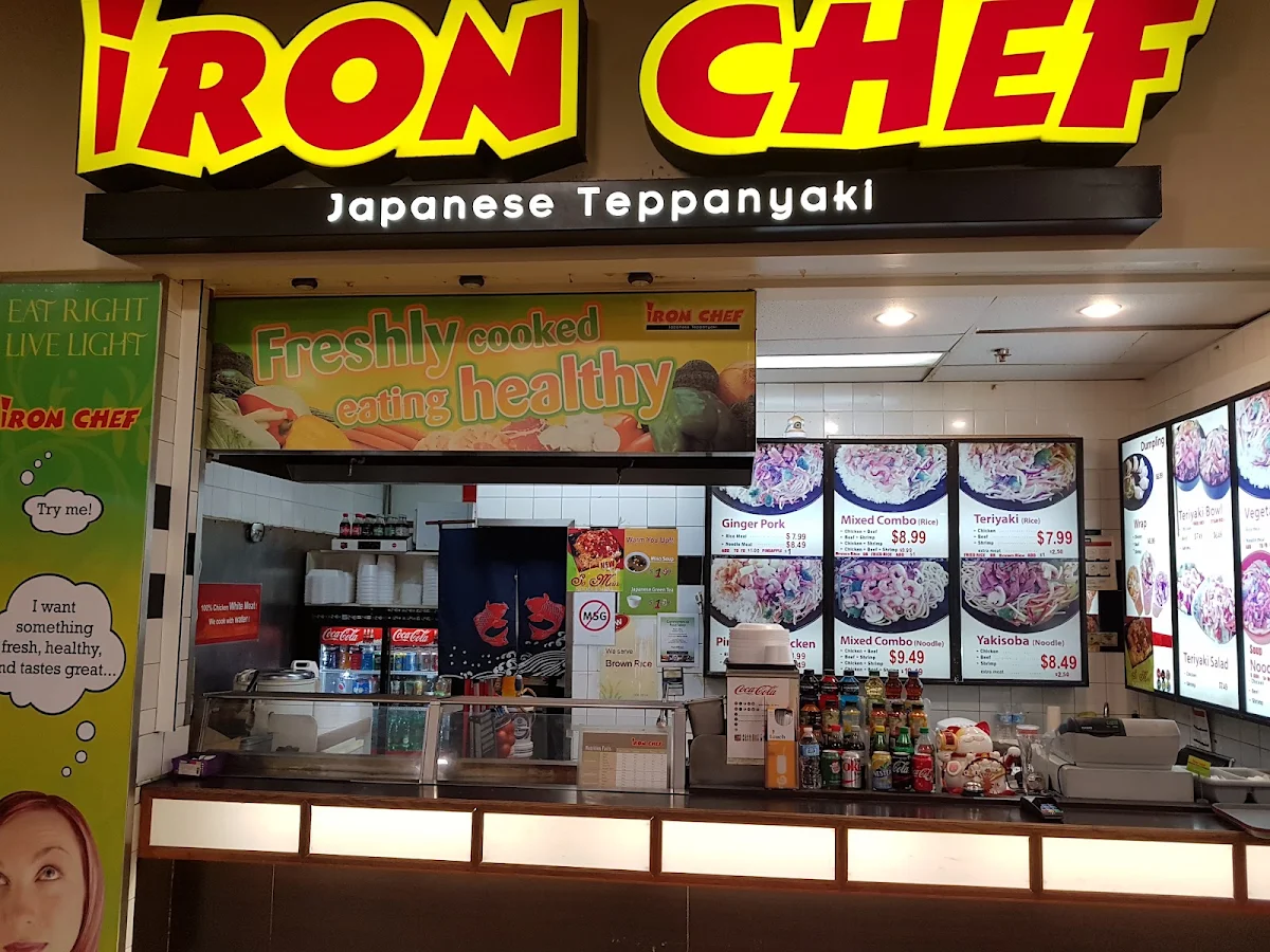 Menu, Iron Chef