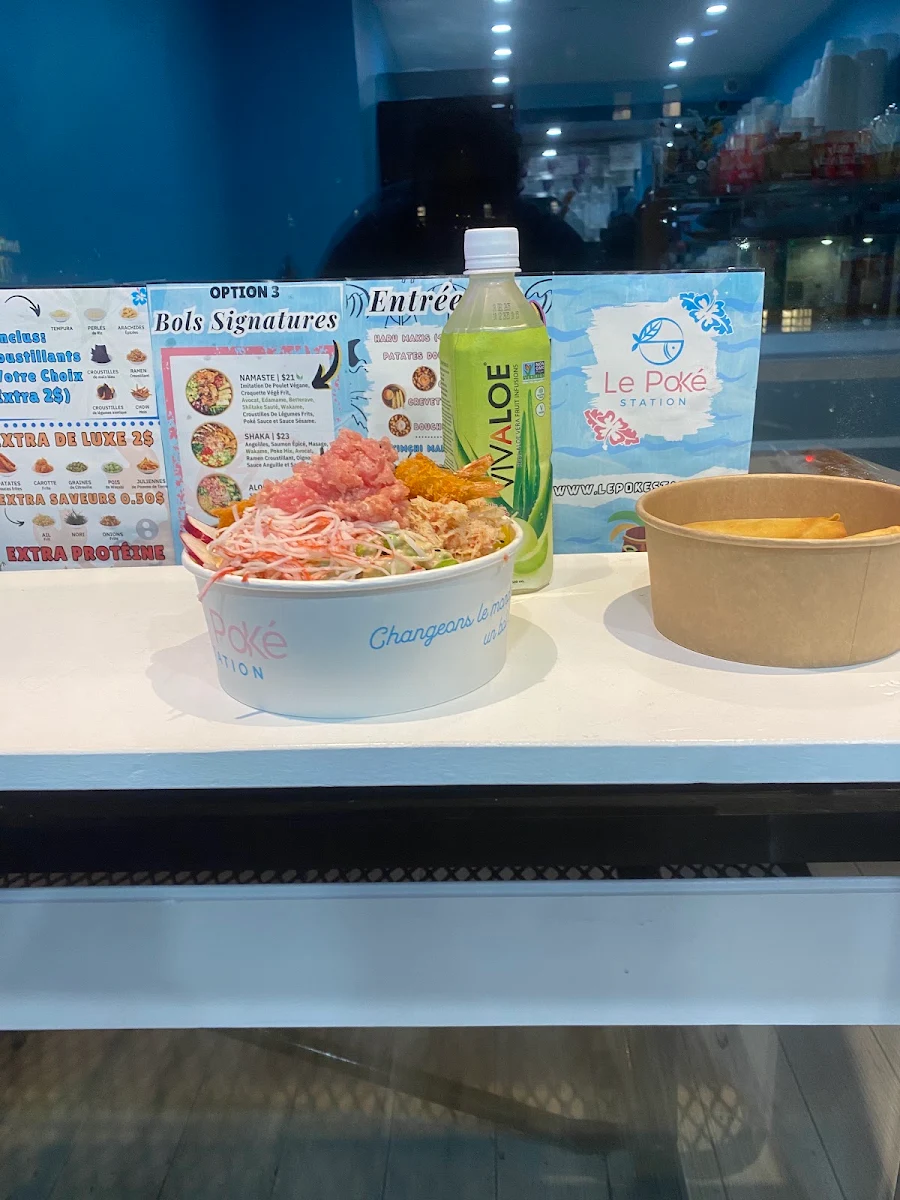 Menu, Le Poké Station Côte-des-Neiges (CDN)