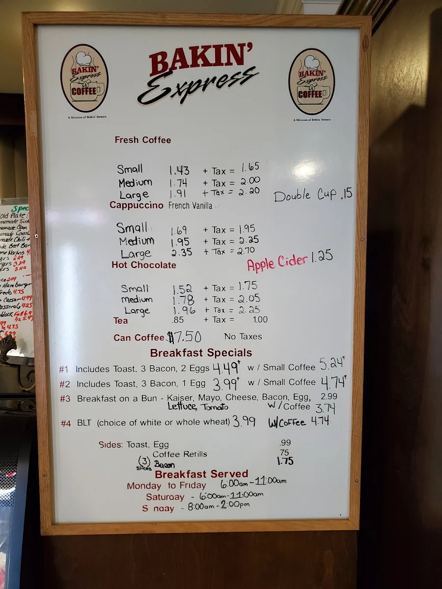 Menu photo 1