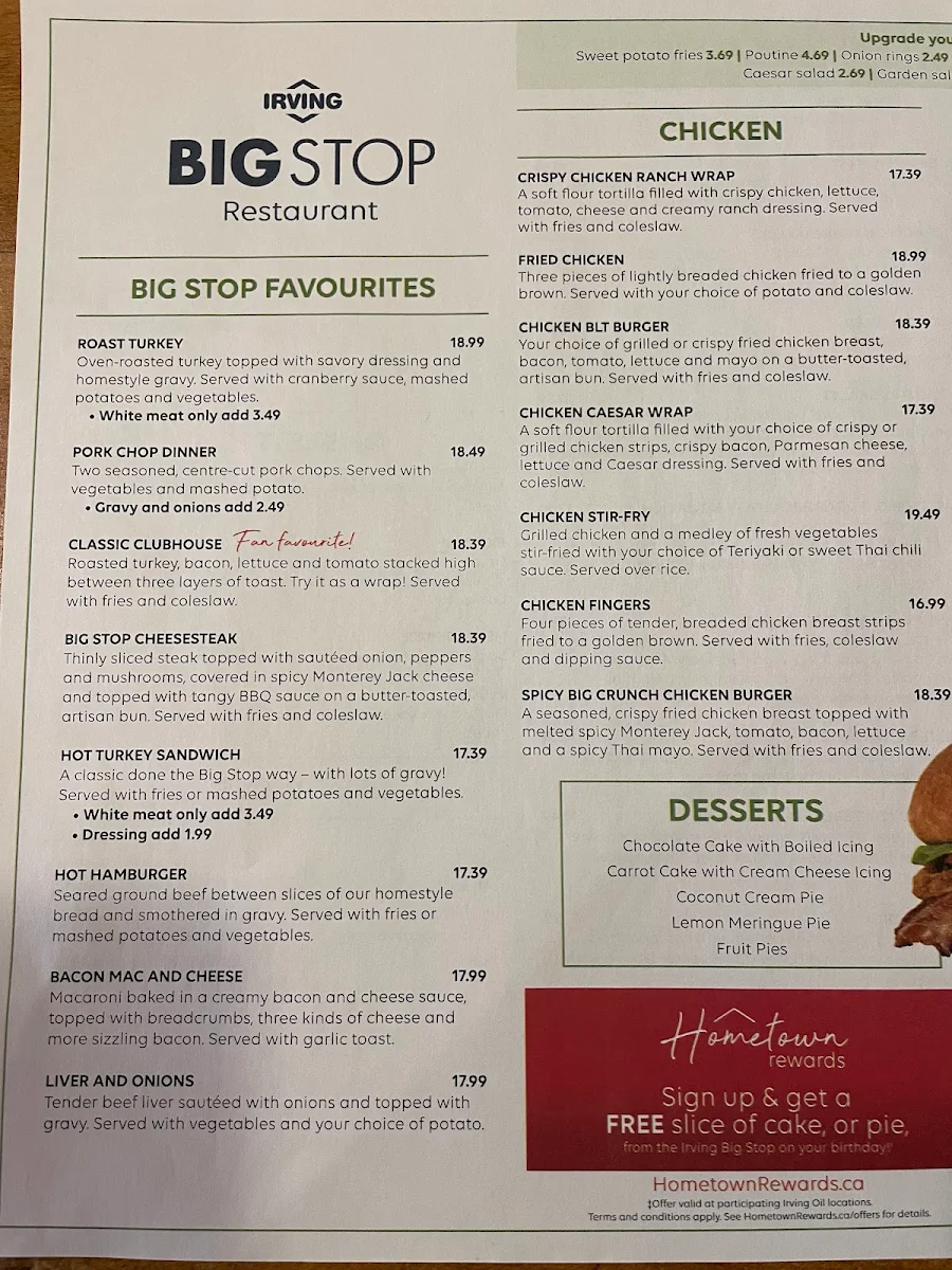 Menu photo 1