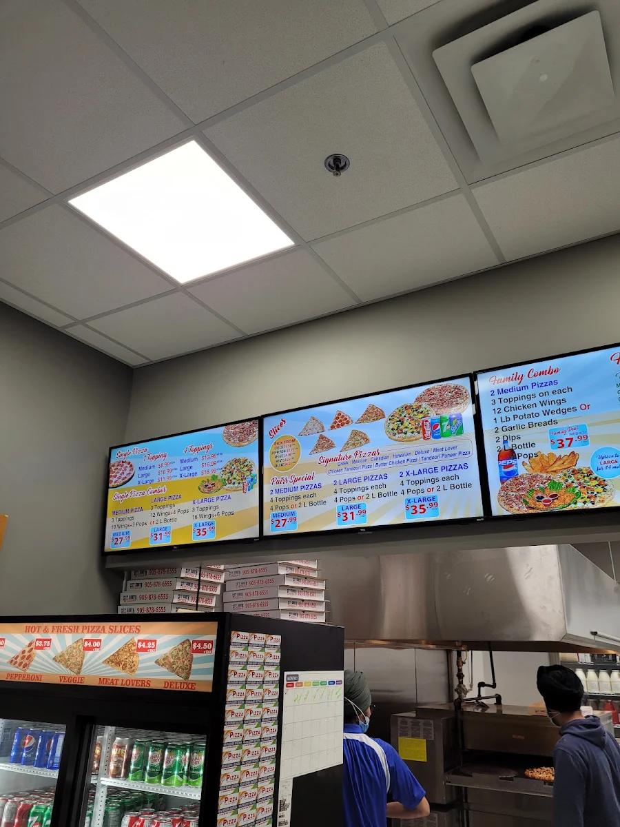 Menu, City South Pizza Milton