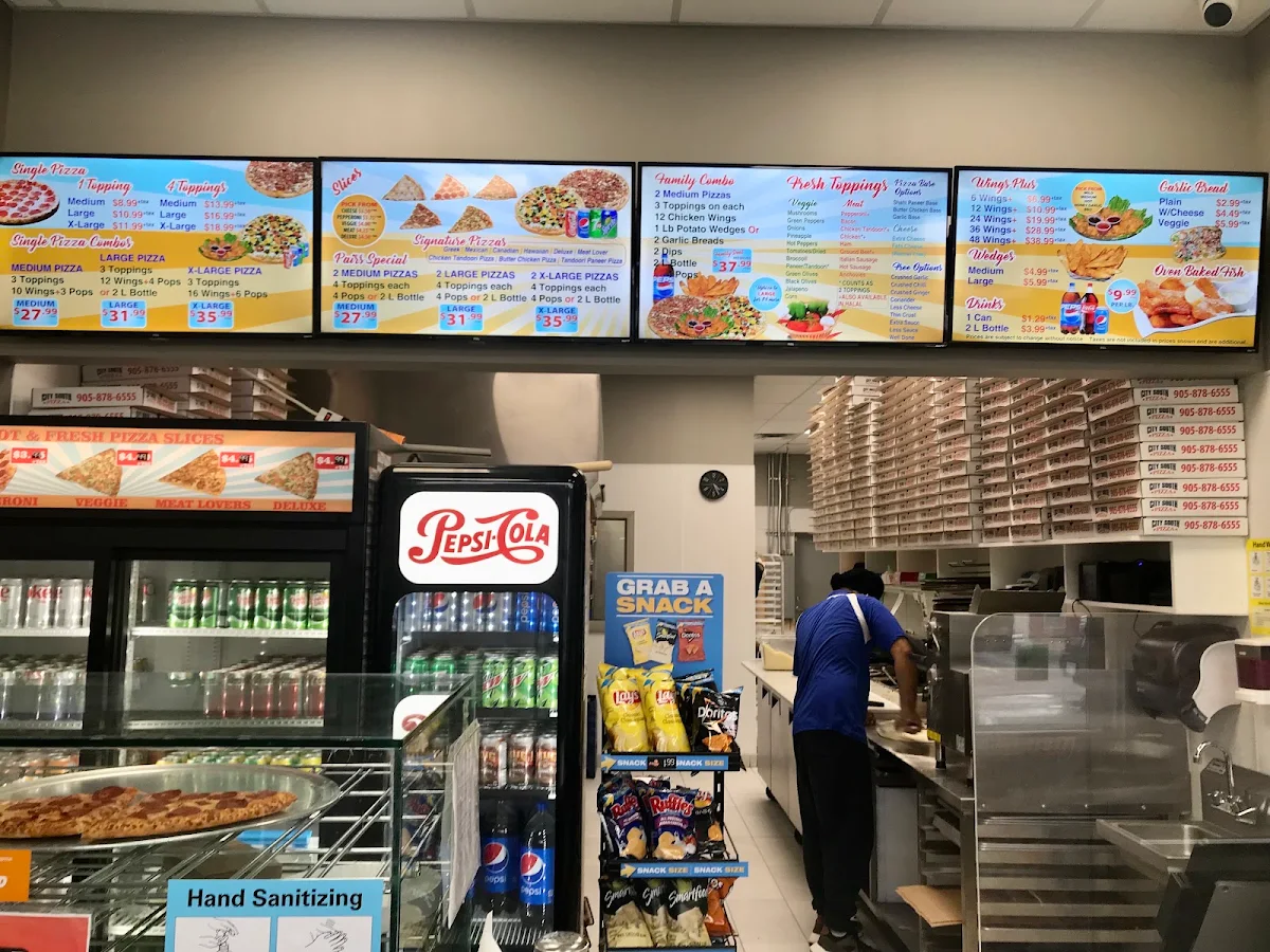 Vibe, City South Pizza Milton