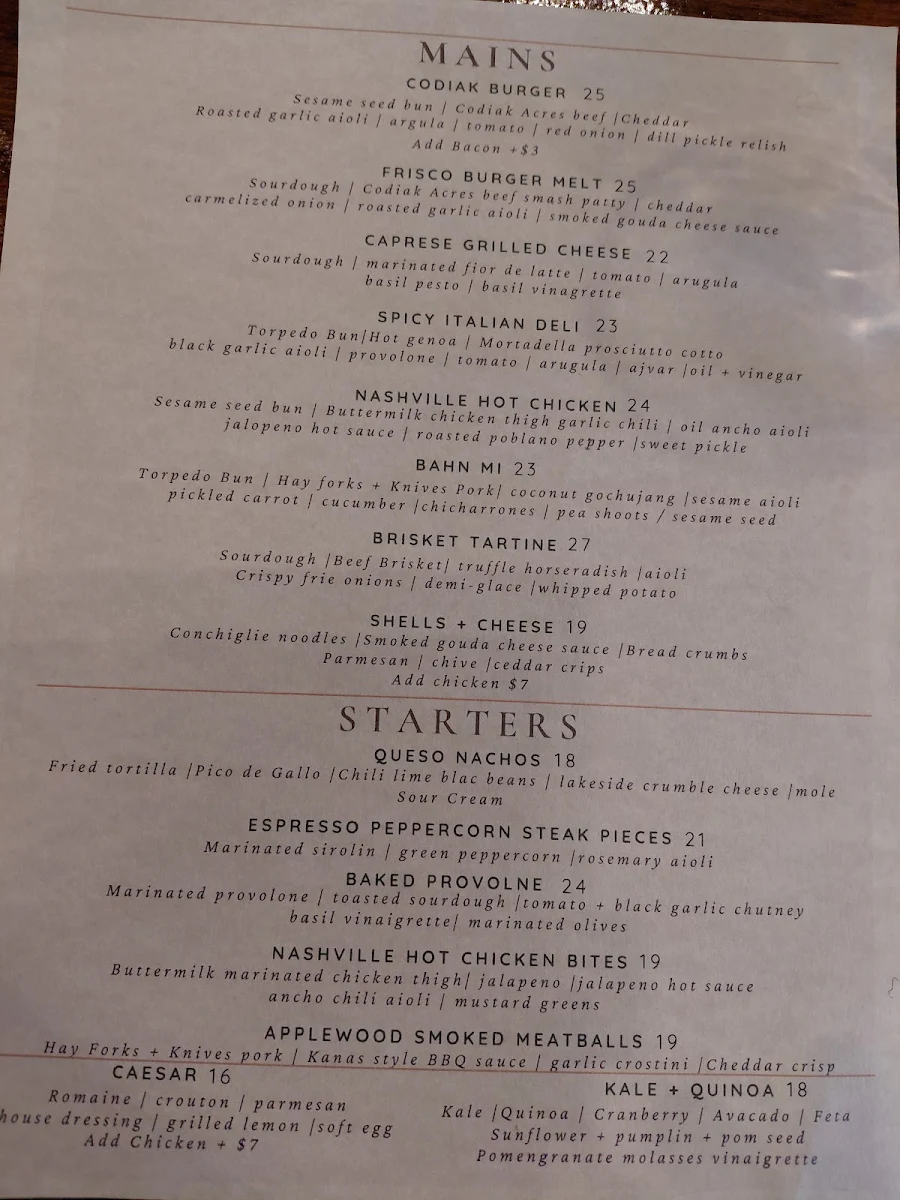 Menu photo 1