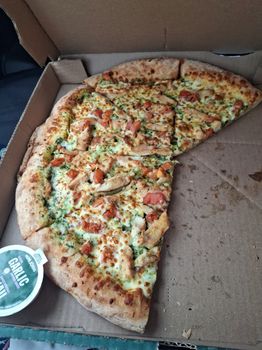 Food & drink, Papa Johns Pizza