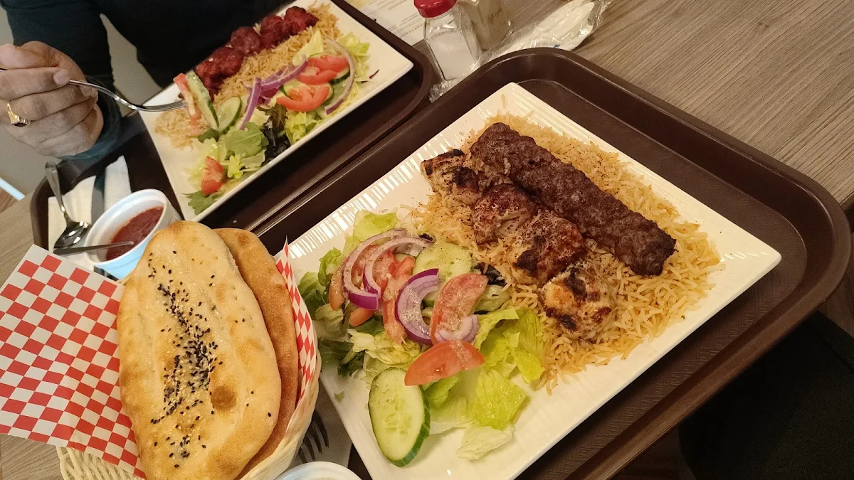 Food & drink, Maimana Naan and Kabab