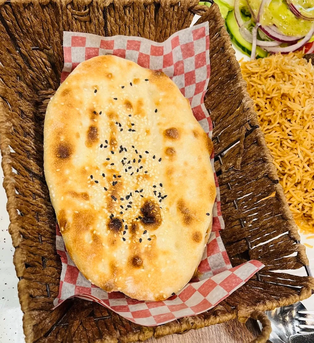 Food & drink, Maimana Naan and Kabab