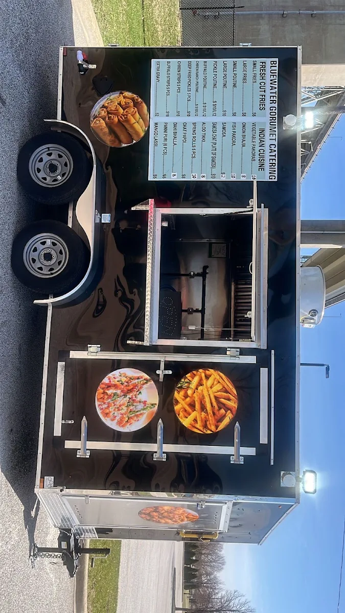 Menu, Bluewater Gourmet Catering