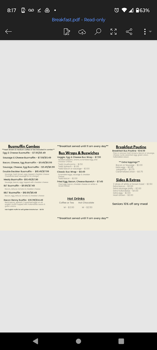 Menu photo 1