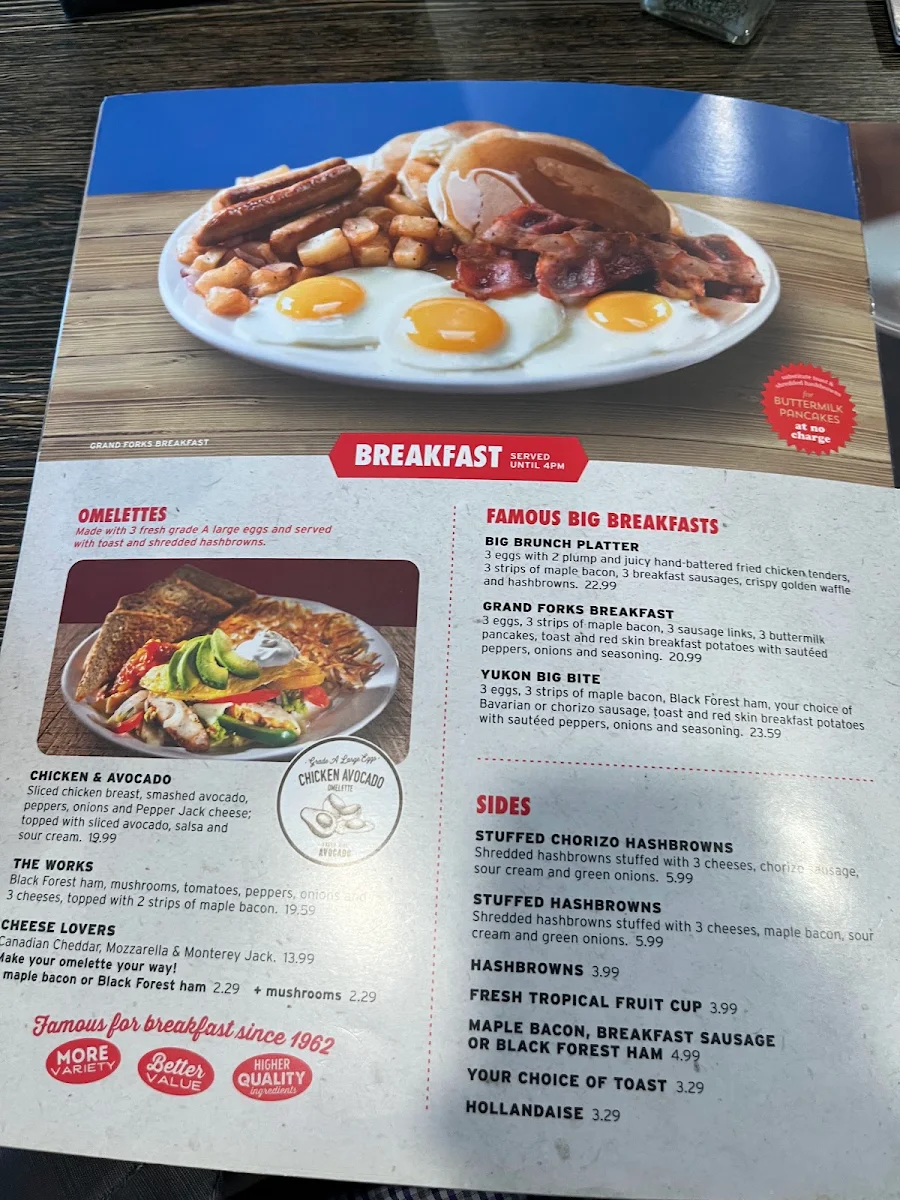Menu, Ricky's All Day Grill - 130th Ave