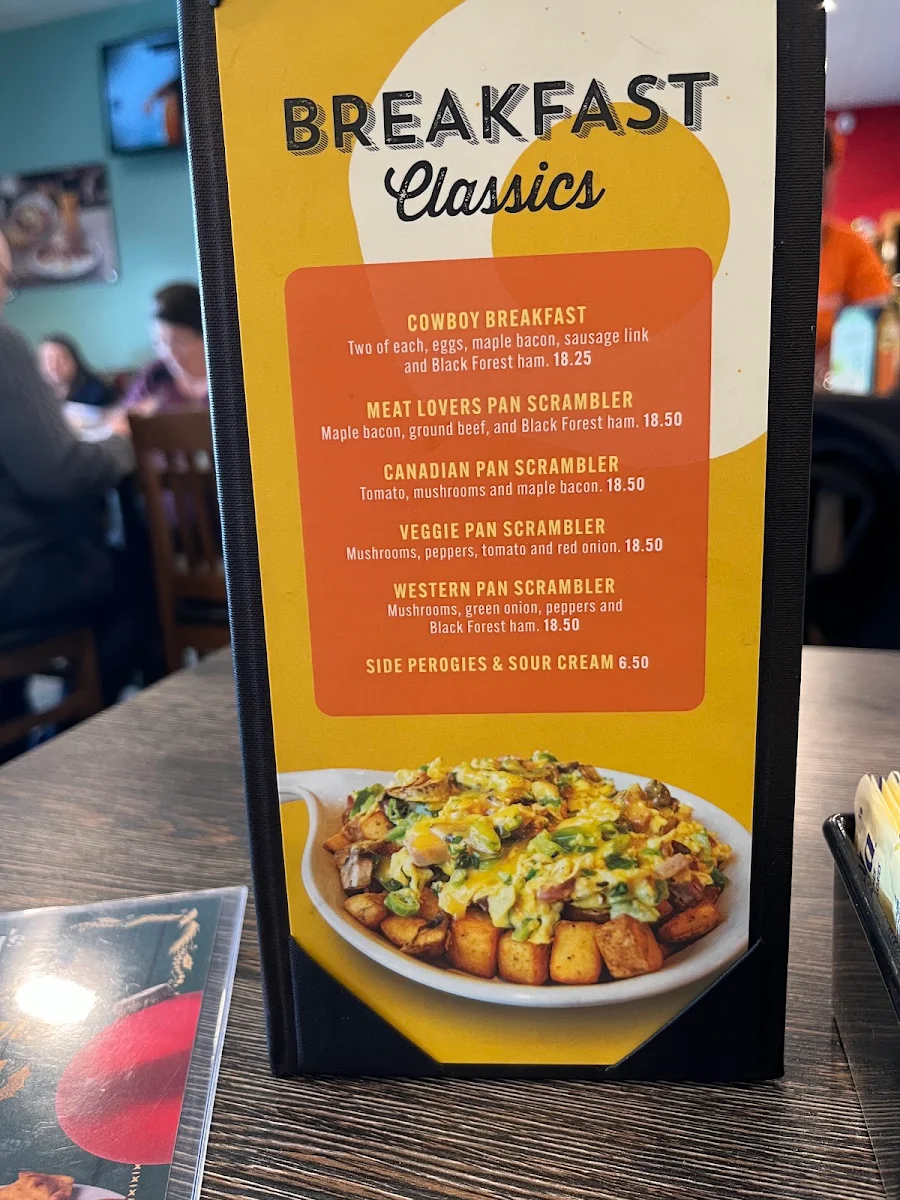 Menu, Ricky's All Day Grill - 130th Ave