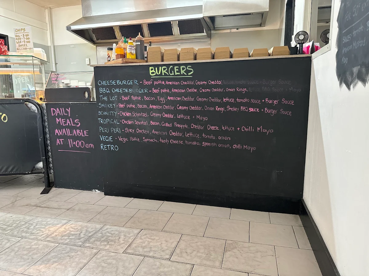 Menu, Linley Takeaway