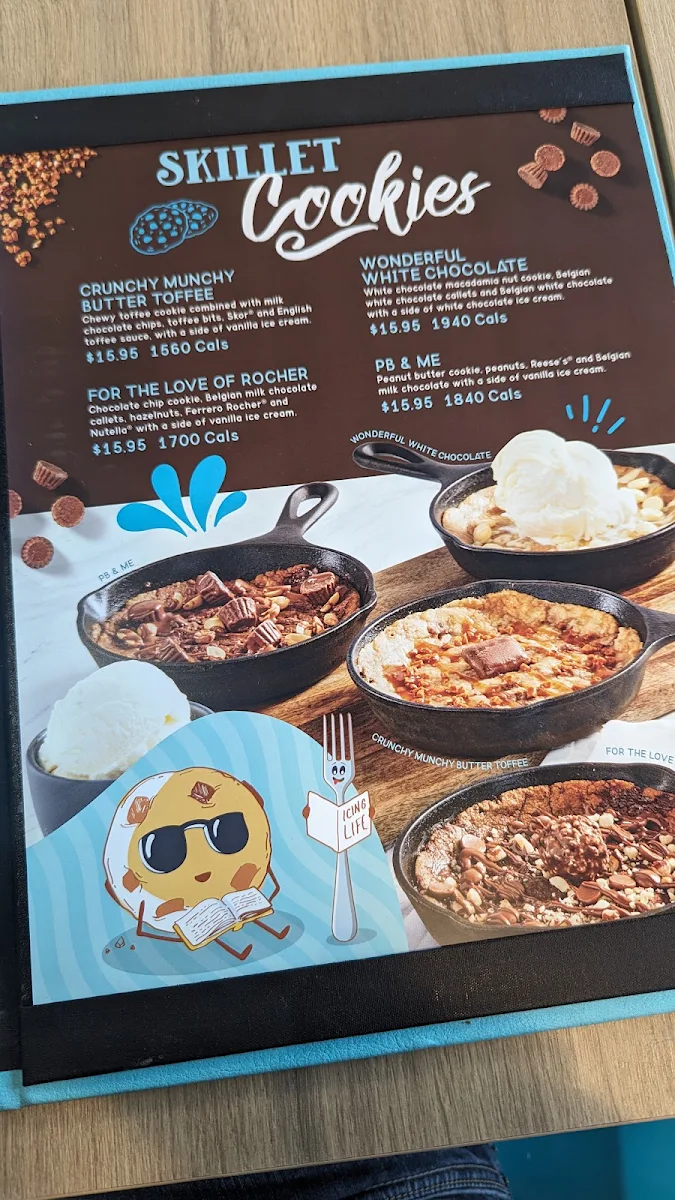 Menu, D Spot Desserts Brampton East