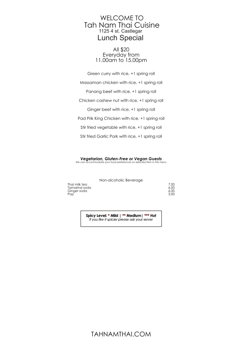 Menu photo 1